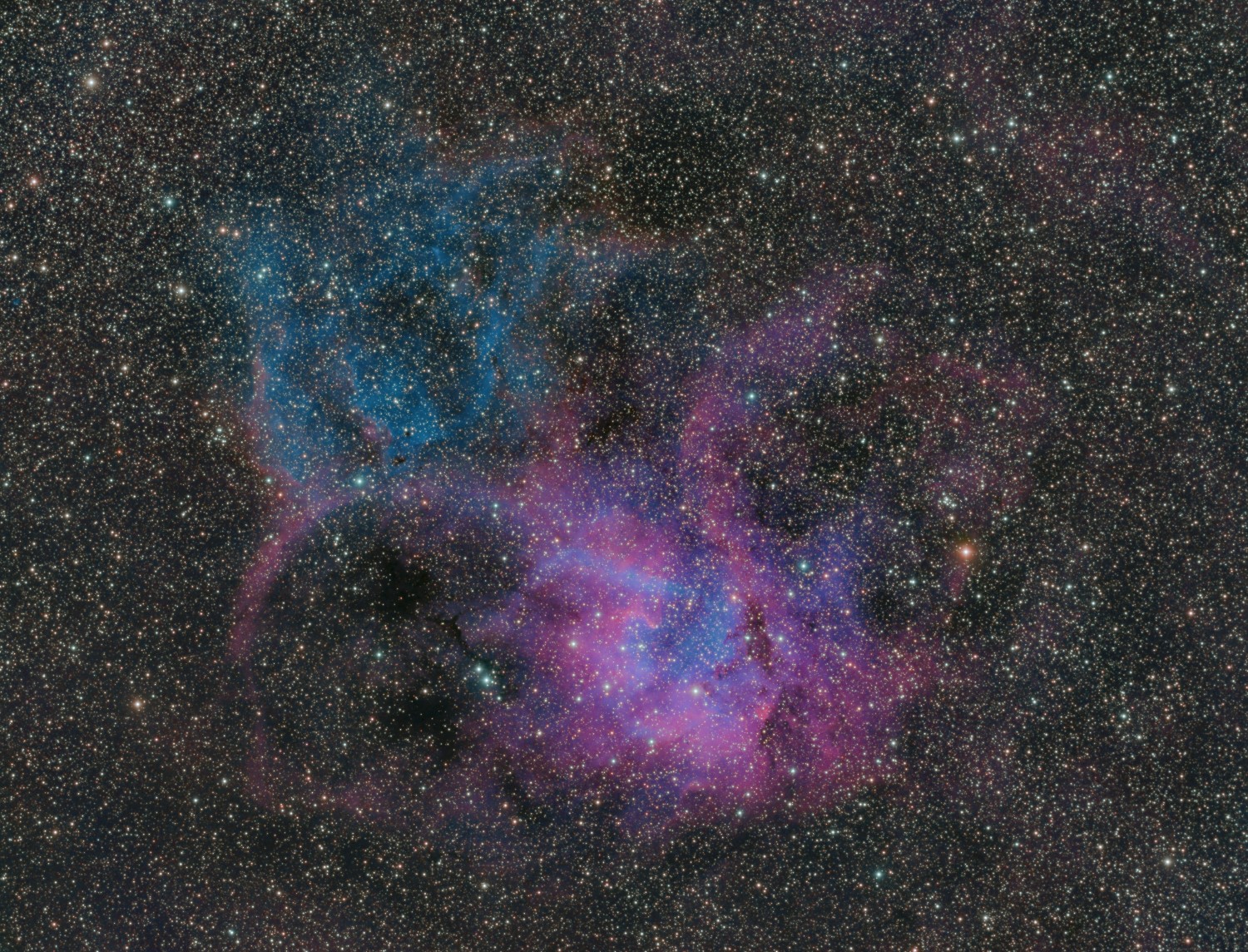 dimred with narrowband images